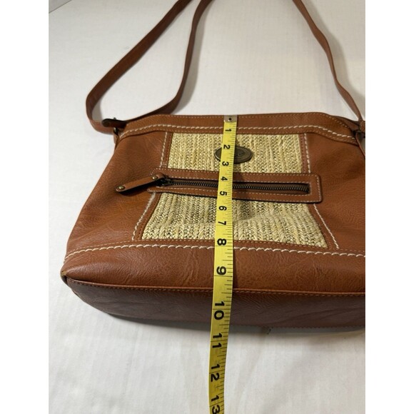 B.O.C Born Concepts Shoulder, Satchel Crossbody Handbag W/Adjustable Strap Brown - Picture 5 of 16